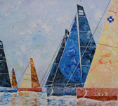 Rust tijdens de regatta 